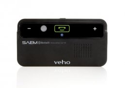 Amazon.com: Veho VBC-001-BLK SAEM Bluetooth Handsfree Car kit with