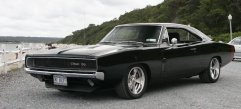 American Muscle - 1968 Dodge Charger R/T | Simply Red | Pinterest