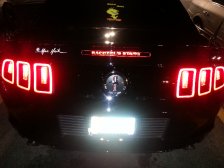 Mustang Third Brake Light Decal - Mustang Evolution