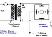 Car battery charger diagram