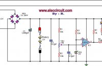 Automatic car battery charger circuit diagram