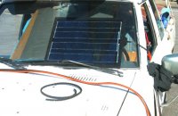 Solar charger for 12V volt car battery